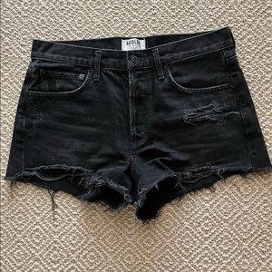 AGOLDE Parker shorts - black. Size 28.